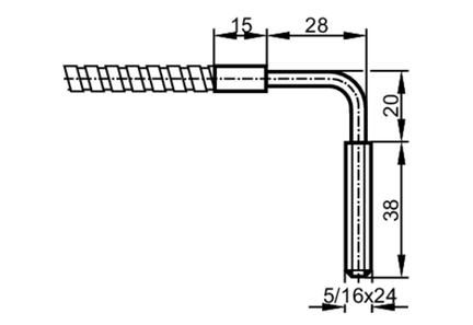 Czujnik światłowodowy odbiciowy FT-50-V-V-M5/16/R (E20824) - IFM