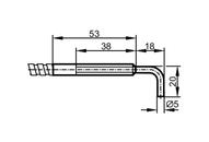 Czujnik światłowodowy odbiciowy FT-50-V-V-R5 (E20826) - IFM