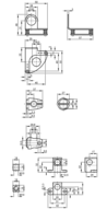Adapter do montażu i dokładnej regulacji czujników  laserowych (E20868) - IFM
