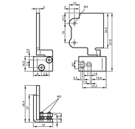 Adapter do Montażu I dokładnej Regulacji czujników  Laserowych (E21226) - IFM