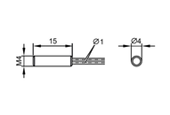 Czujnik światłowodowy odbiciowy FT-11-EPA-M4/F0,5x1/2m (E21322) - IFM
