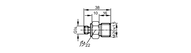 Adapter wkręcany PX G1/4A-M20X1,5A (E30010) - IFM