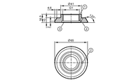 Adapter do wspawania do czujników  procesowych (E30157) - IFM