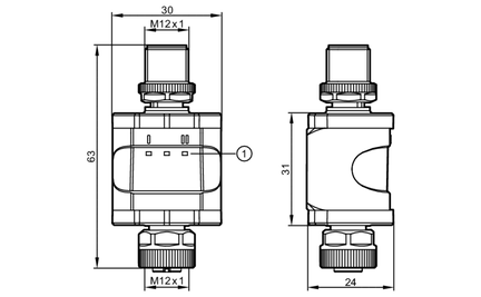 Adapter IO-Link Bluetooth (E30446) - IFM