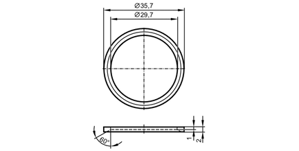 Uszczelka (E30497) - IFM