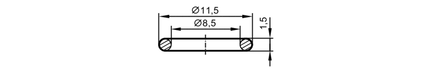 O-ring (E30518) - IFM