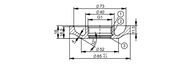 Adapter do wspawania do czujników  procesowych (E30531) - IFM
