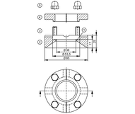 Adapter do wspawania Tri-Clamp (E30533) - IFM