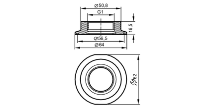 Adapter procesowy Tri-Clamp (E33202) - IFM