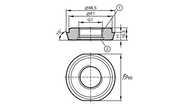 Adapter higieniczny rurowy (E33213) - IFM