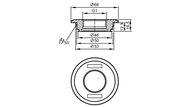 Adapter procesowy Varivent (E33221) - IFM