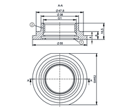 Adapter procesowy SMS (E33297) - IFM