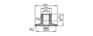 Adapter procesowy Tri-Clamp (E33402) - IFM