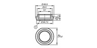Adapter higieniczny rurowy (E33711) - IFM