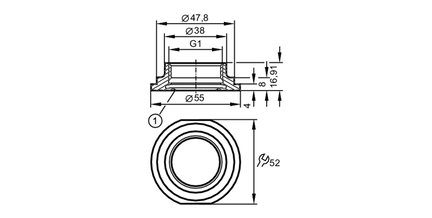Adapter procesowy SMS (E33731) - IFM