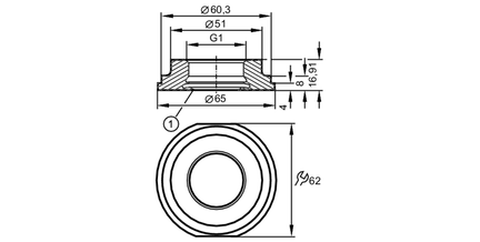Adapter procesowy SMS (E33732) - IFM