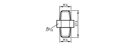 Adapter wkręcany (E37350) - IFM