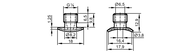 Adapter do wspawania do czujników  procesowych (E38827) - IFM