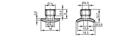 Adapter do wspawania do czujników  procesowych (E38829) - IFM