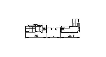 Przewód połączeniowy (E3M124) - IFM