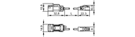 Przewód połączeniowy HFM Y CABLE 1 X S/S/M S/D/M A 5,0M (E3R105) - IFM