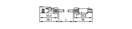 Przewód połączeniowy HF FAKRA CABLE 1x S/S/M S/S/F A DRAG 5M (E3R113) - IFM