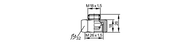 Adapter wkręcany (E40104) - IFM