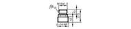 Adapter wkręcany SI/1 - 1/2NPT (E40107) - IFM