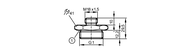 Adapter wkręcany /SI/1/ /G1 / / (E40119) - IFM