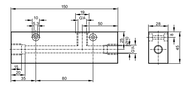 Adapter procesowy do detekcji małych przepływów ADAPTBLOCK D10 G1/4 (E40161) - IFM