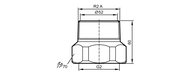 Adapter montażowy  do czujników  przepływu ADAPT /SM/1/G2 - R2 (E40231) - IFM