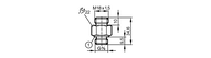 Adapter wkręcany SI/G3/8/VA (E40237) - IFM