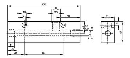 Adapter procesowy do detekcji małych przepływów (E40460) - IFM