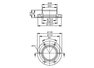 Adaptery do wspawania EN10357 seria A (E40475) - IFM