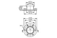 Zaciskowy adapter procesowy clamp ISO 2852 (E40484) - IFM