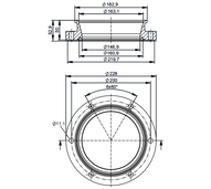 Zaciskowy adapter procesowy clamp ISO 2852 (E40488) - IFM