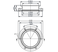 Zaciskowy adapter procesowy clamp DIN 32676 seria A (E40498) - IFM