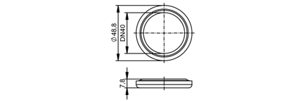 Uszczelka (E40562) - IFM