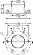 Adaptery do wspawania En10357 Seria C (Asme Bpe) (E40624) - IFM