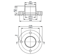Adaptery do wspawania En10357 Seria D (Sms) (E40633) - IFM