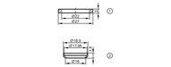Uszczelka 3A LMT PEEK-RING (E43323) - IFM