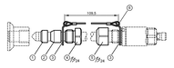 Adapter typu Clamp do czujników  procesowych (E43349) - IFM