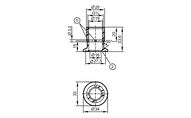 Adapter procesowy Tri-Clamp ADAPT G1/2-DN20 DIN32676-A (E43360) - IFM