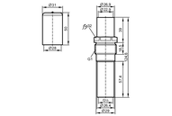 Adapter wkręcany (E43383) - IFM