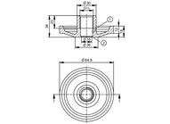 Adapter do wspawania do czujników  procesowych (E43920) - IFM
