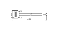 Przewód programujący do bramek AS-i / PLC (E70320) - IFM