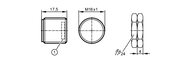 Tag RFID ID-TAG/M18X1/01 (E80311) - IFM