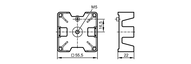 Tag RFID ID-TAG Holder (E80401) - IFM