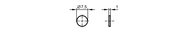 Tag RFID ID-TAG/7.5X1.0/06 (E80406) - IFM