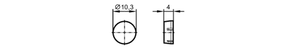 Tag RFID ID-TAG/10,1X3,9/03 (10 pieces) (E80415) - IFM